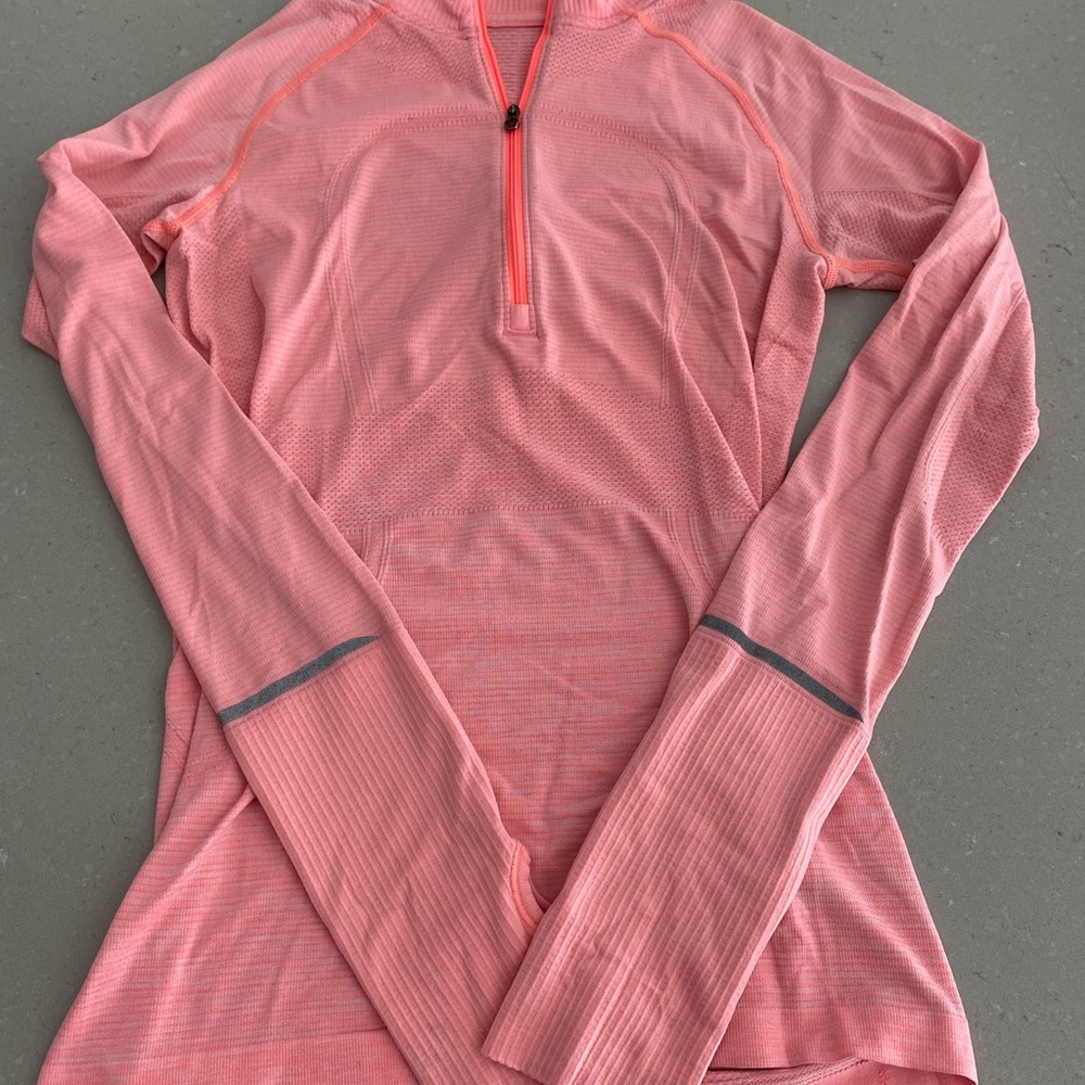 LULU LEMON quarter zip